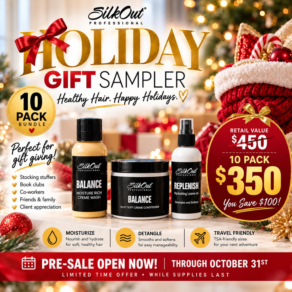 SILKOUT HOLIDAY GIFTING 10 PACK